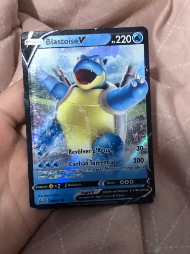 Card pokemon blastoise V