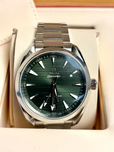 Omega Seamaster Aqua Terra 150M Verde | Co-Axial Master Chronometer | Full Set