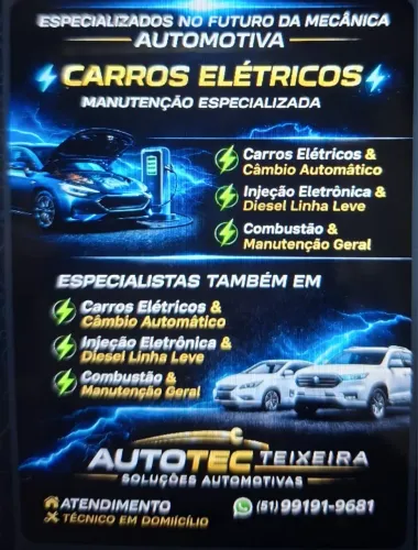 mecânico de manutenção carros elétricos, diesel linha leve