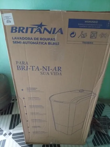 Tanquinho de Lavar Roupas Elétrico, Semi Automático NOVO NA CAIXA