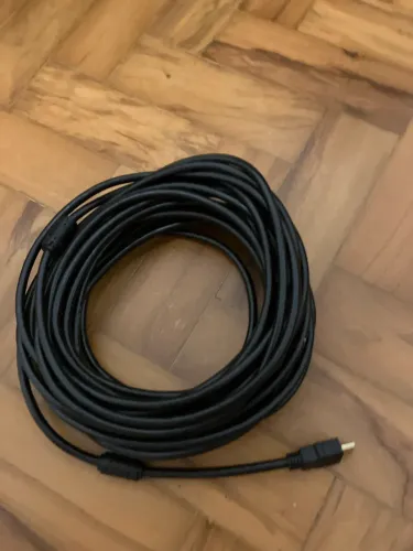 Cabo HDMI novo para televisão, videogames e computadores 