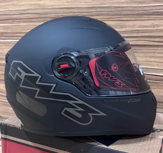 Capacete fw3 GT preto fosco novo