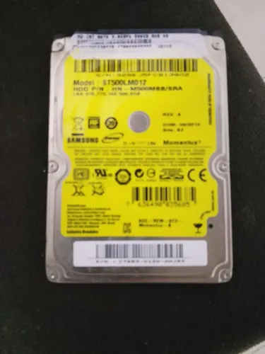 HD NOTEBOOK 500 GB SAMSUNG 