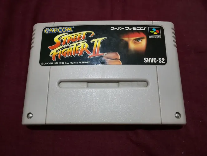 Street Fighter 2 Nintendo Super Famicon Snes