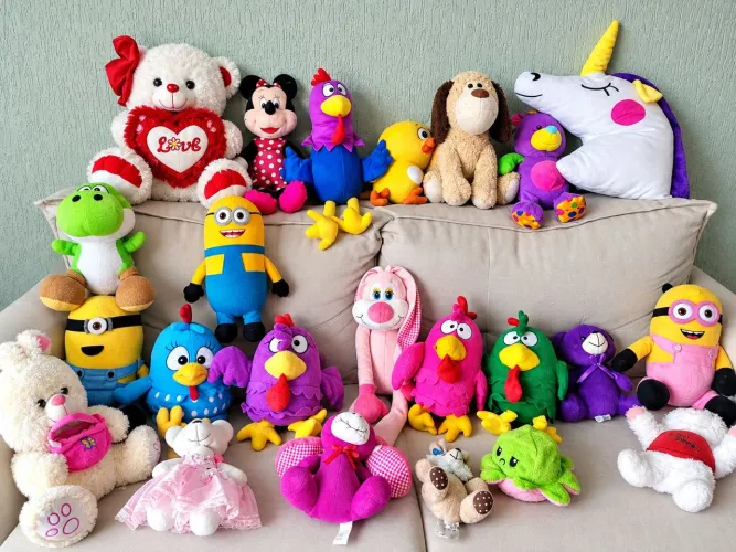 Lote de pelúcias 23