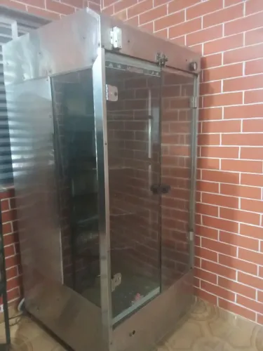 Máquina Progas Giratória de Assar Frango e Carne - Semi Nova<br>