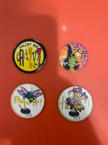 Lote com 4 tazos raros - Melta Mix Pog Mania e Zabet