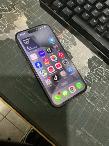 iPhone 15 pro 256 nunca aberto (troco)