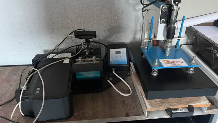 Kit de prensa para sublimação