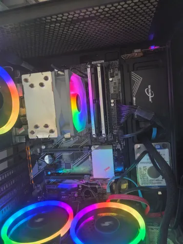 Kit Placa Mãe ASUS Z370-P + Processador i5-8600K + Cooler Aigo