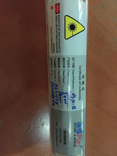 Tubo Laser 40w para maquina Co2