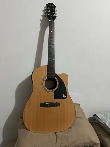 Violão Epiphone AJ100CE/NA - Impecável - Estou na Freguesia do Ó