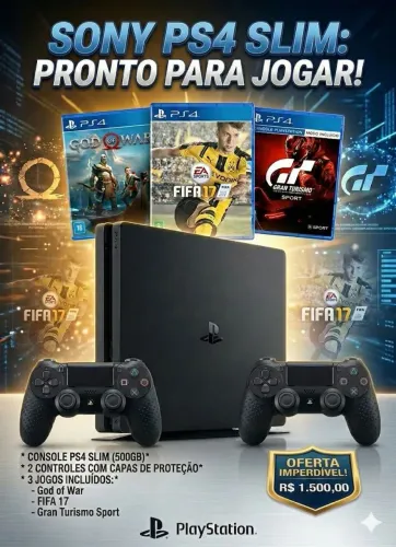 PlayStation 4 Slim 500Gb