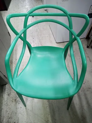 Cadeira chairs green, jogo (4 unidades)