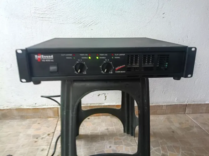 potencia hotsound he-400 original semi nova