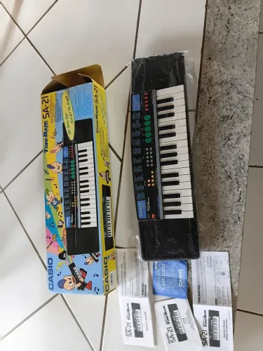 TECLADO INFANTIL CASIO TONE BANK SA-21