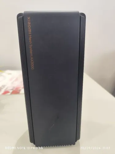 Roteador Repetidor Wifi 6 Mesh Xiaomi Mi Ax3000 Preto