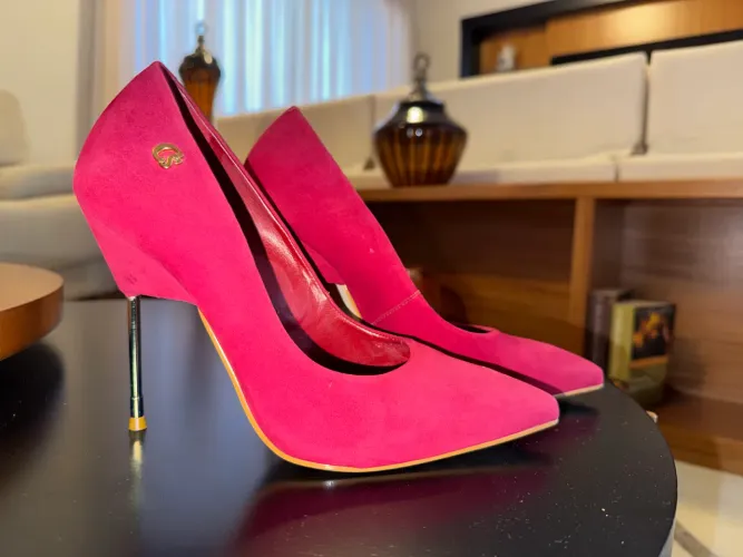 Salto Carmen Steffens Vermelho