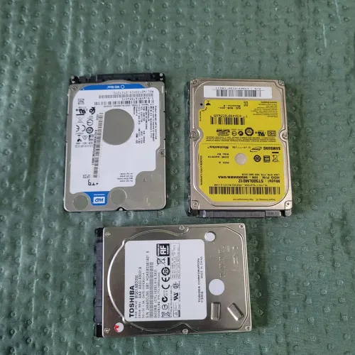 HDs 360gb 500gb e 1000gb