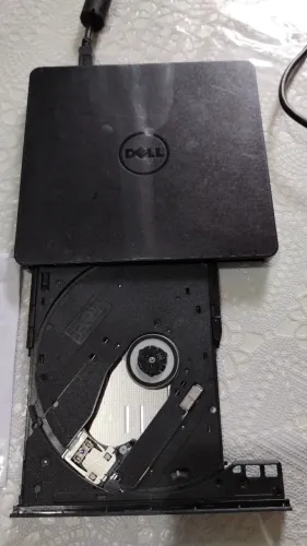 DRIVE EXTERNO - DVD Dell - USB SLIM 