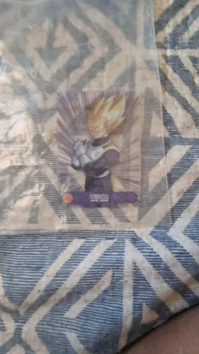 Figurinha rara do vegeta importado da Espanha