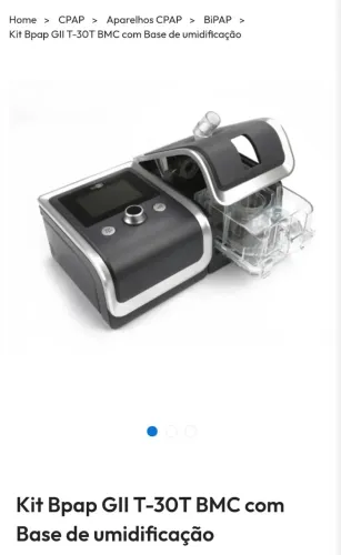 Kit Bpap BMC com Base de umidificação