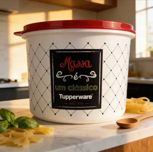 Linha Bistrô Massa 2.4 L Tupperware Original