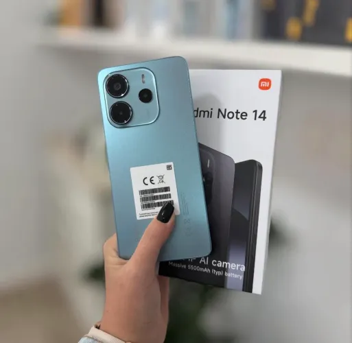 Redmi Note 14 256/8 108MP Novo Lacrado Parcelamos em até 12x