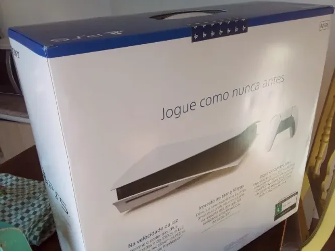 Console Playstation 5 Standard Edition Branco + Controle Sem Fio