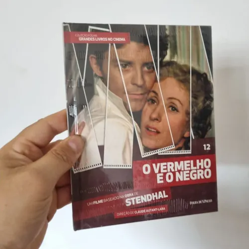 O Vermelho e o Negro DVD GRANDES LIVROS NO CINEMA FOPHA DE SÃO PAULO 