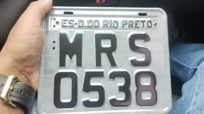 Perdeu sua placa *