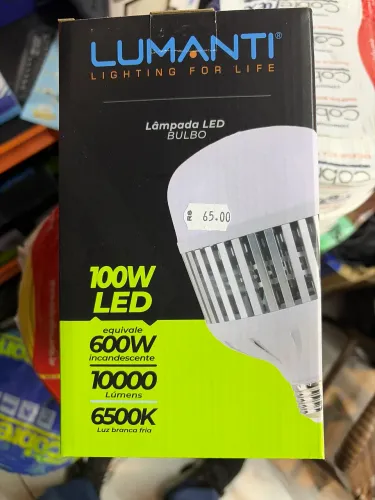 Lâmpada led bulbo 100w
