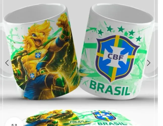 Canecas personalizadas da Copa