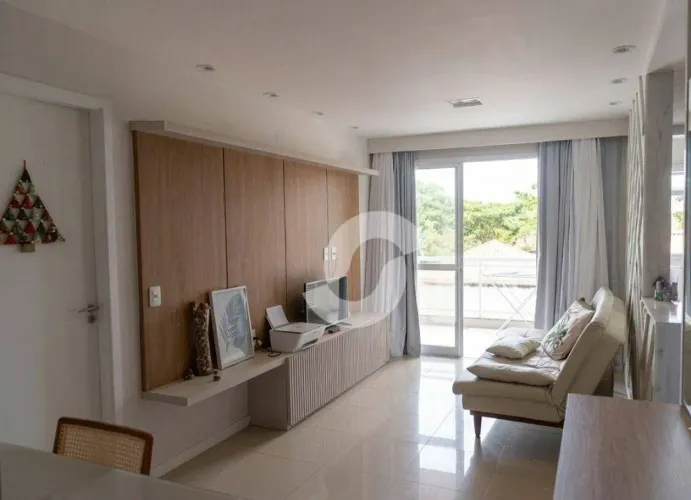 Apartamento com 1 dormitório à venda, 60 m² por R$ 650.000,00 - Piratininga - Niterói/RJ