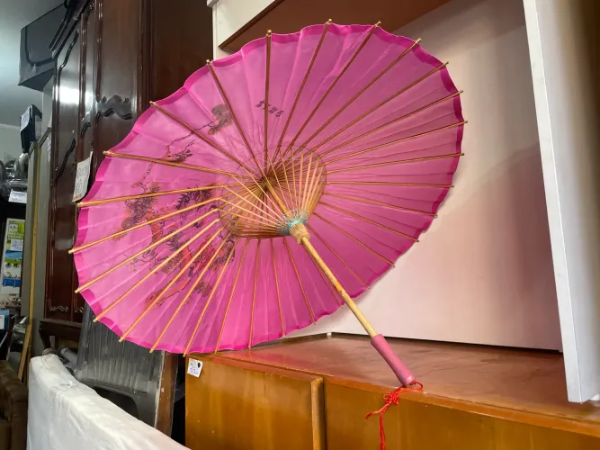 Sombrinha Decorativa Estilo Oriental