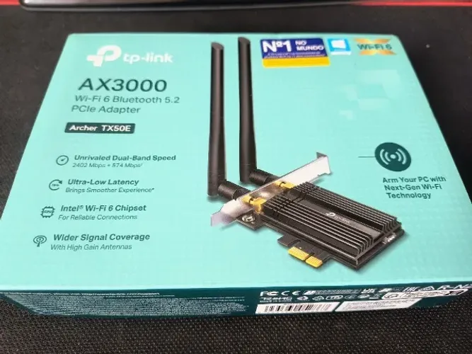 Placa de rede PCIe TP-LINK AX3000 - Archer TX50E