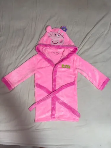 Roupão infantil banho menina 