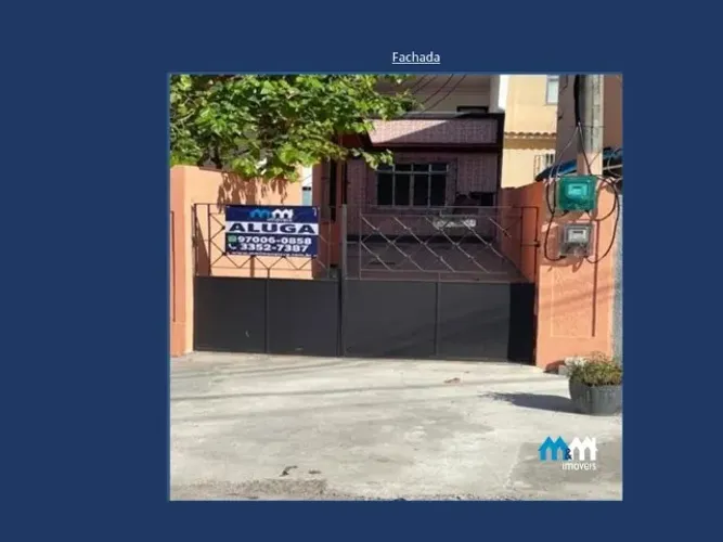 Casa de vila com 02 quartos e terraço em Irajá