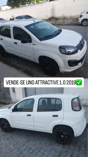 Fiat Uno Attractive 1.0 EVO Fire Flex 8V 5P 2020