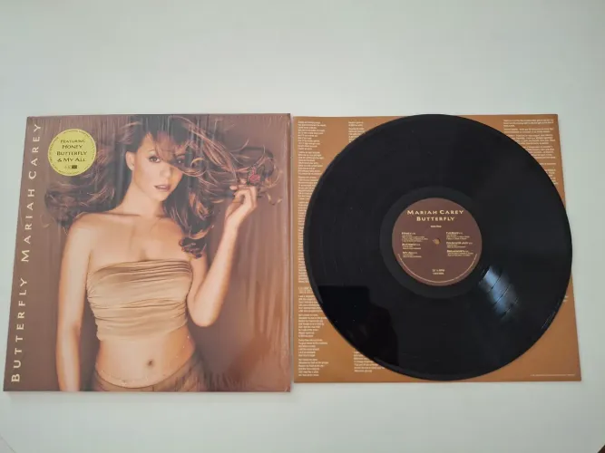 LP Mariah Carey Butterfly Disco Novo