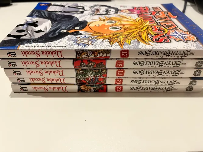 Livro / Mangá The Seven Deadly Sins / Nanatsu no Taizai 17 ao 20, 23 - Unidade