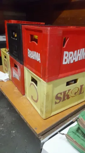 Engradados de cerveja 800 reais