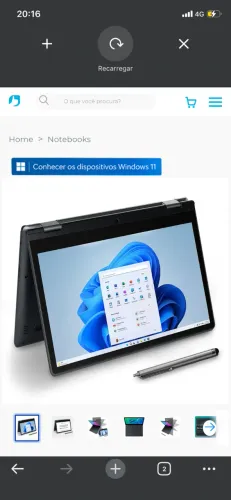 Mini computador da positivo