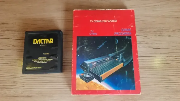 Atari 2600 Cartucho Dactar Enduro Com Caixa 