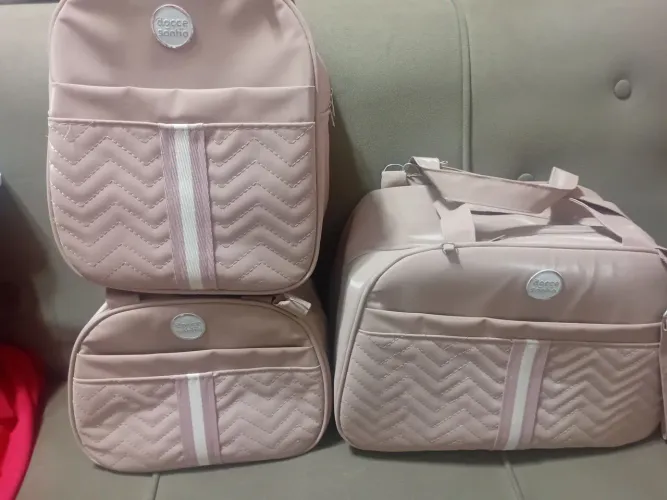 Bolsa maternidade para menina 