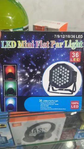 Refletor de Led 36 colorida 100%Led <br>Novo