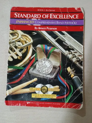 CLARINETE - Método Livro STANDARD OF EXCELLENCE - BOOK 1 - BRUCE PEARSON