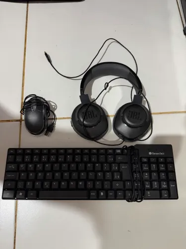 Kit teclado , mouse e fone