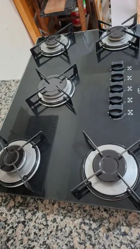 Cooktop Fischer 5 bocas funcionando perfeitamente
