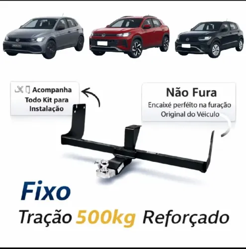 Engate Polo/T-Cross/Nivus/VW 2017 a 2026